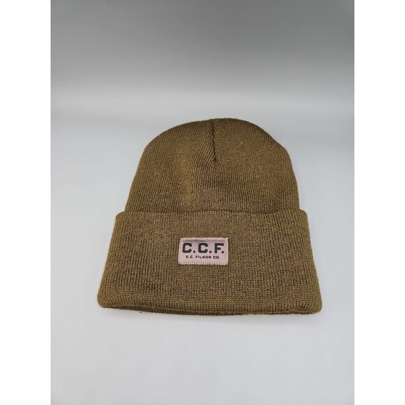 FILSON C.C.F. Watch Cap Beanie - Winter Hat Toboggan - Army Green - Picture 1 of 6